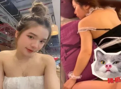 Cô hầu gái xinh phục vụ anh